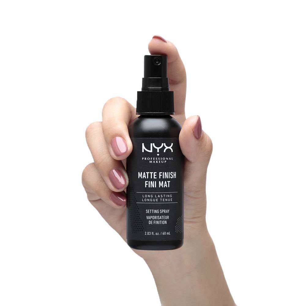 nyx matte finish setting spray target