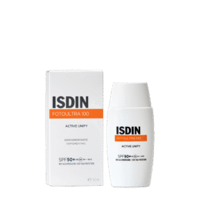 ضد آفتاب فلوییدی بیرنگ‌ ایزدین مدل اکتیو یونیفای SPF50 | ضد لک و روشن ‌کننده رنگ پوست