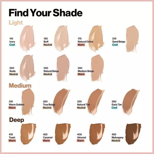 کرم پودر دبل فول کاور کالر استی رولون | 24ساعته با spf35 - Image 5