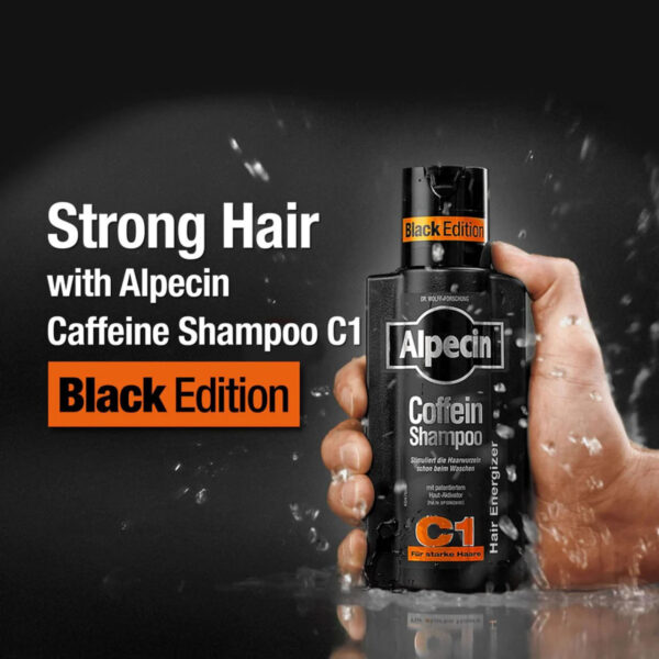 شامپو کافئین آلپسین بلک Alpecin C1 Black | تقویت کننده و ضدریزش - Image 5