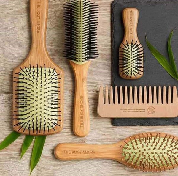 شانه مو چوبی بادیشاپ مدل Detangling - Image 2