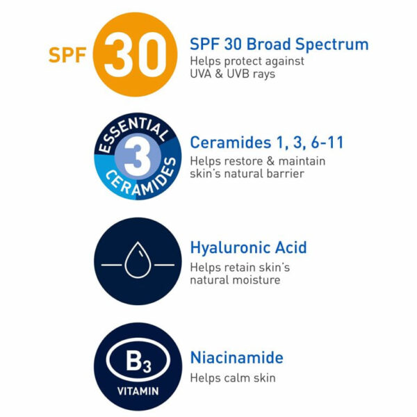 لوسیون مرطوب کننده روز SPF30 سراوی - Image 6