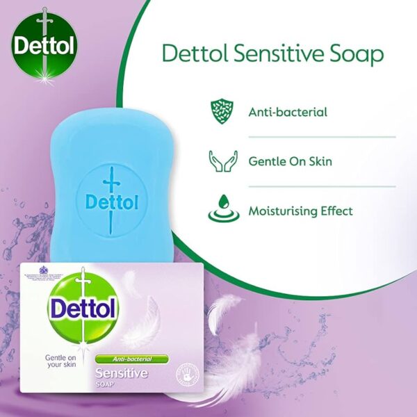 صابون دتول dettol مدل sensitive | ضدحساسیت و باکتری - Image 5