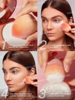 اسفنج آرایشی هلویی شیگلم - Image 3