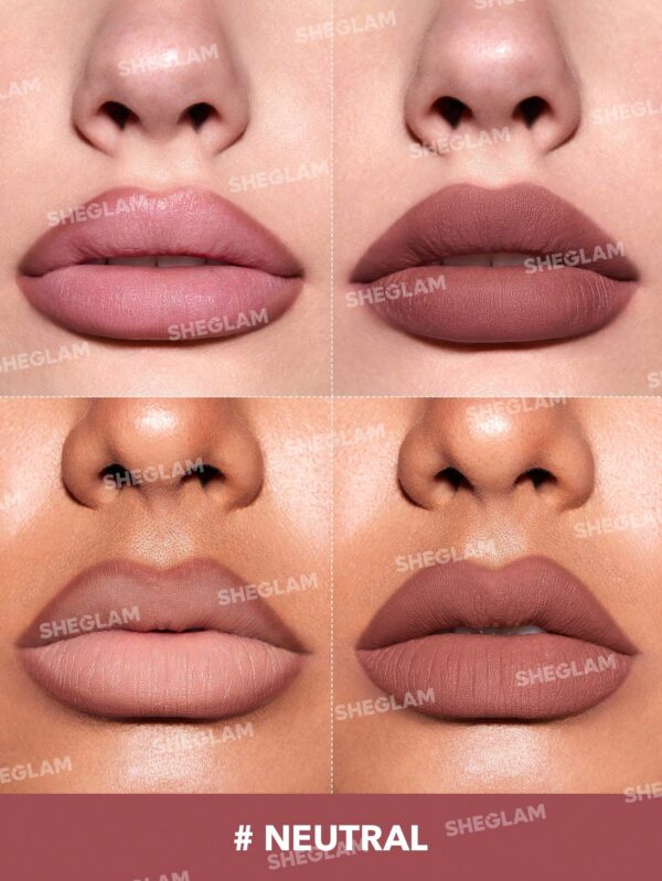 خط لب مات شیگلم مدل So Lippy - Image 6