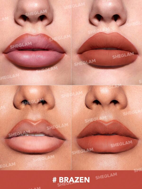 خط لب مات شیگلم مدل So Lippy - Image 8