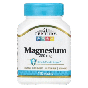 مکمل منیزیم 250mg برند سنتری