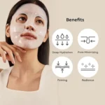 ماسک ورقه ای کلاژن ساز بایودنس | رفع چین و چروک و جوانساز پوست - Image 3
