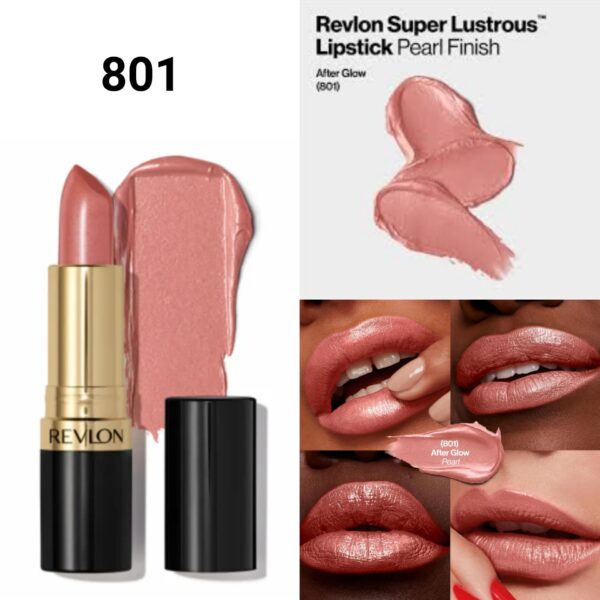 رژ لب براق رولون مدل سوپر لاستروس Super Lustrous | بالم درمانی و آبرسان - Image 19