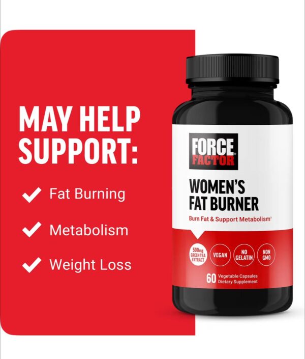مکمل چربی‌سوز قوی Force Factor آمریکایی | مخصوص بانوان - Image 5